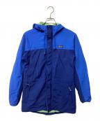 Patagoniaパタゴニア）の古着「リサイクルナイロンパーカー」｜ブルー×ライトグリーン
