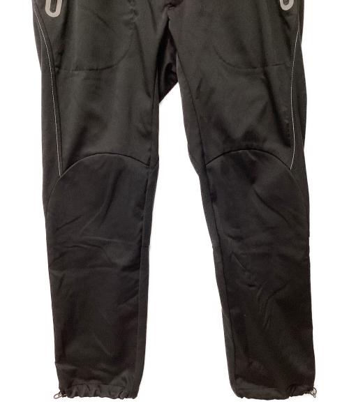 and wander（アンドワンダー）and wander (アンドワンダー) air hold pants ブラック サイズ:Lの古着・服飾アイテム