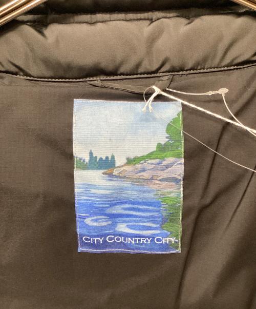 city country city（シティーカントリーシティー）city country city (シティーカントリーシティー) アウトドアウェア(ジャケット) ブラック サイズ:M 未使用品の古着・服飾アイテム