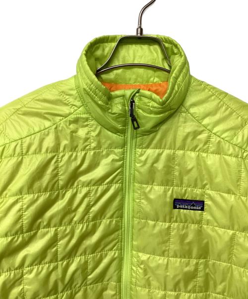 Patagonia（パタゴニア）Patagonia (パタゴニア) ナノパフジャケット（トレッキングウェア) イエロー サイズ:Sの古着・服飾アイテム