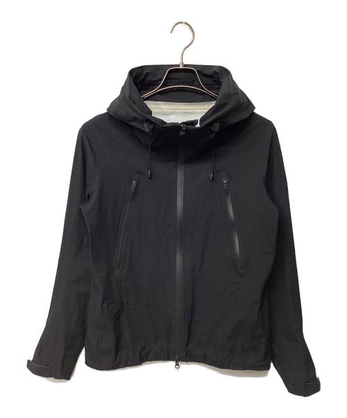 DESCENTE ALLTERRAIN（デザイント オルテライン）DESCENTE ALLTERRAIN (デザイント オルテライン) フローテック3Lハードシェルジャケット（トレッキングウェア) ブラック サイズ:Mの古着・服飾アイテム
