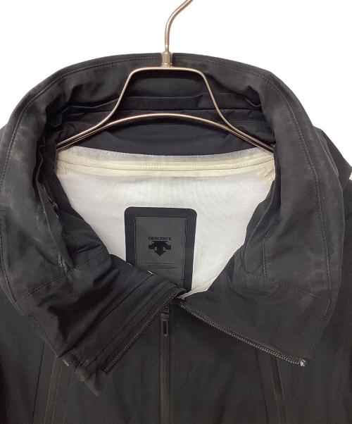 DESCENTE ALLTERRAIN（デザイント オルテライン）DESCENTE ALLTERRAIN (デザイント オルテライン) フローテック3Lハードシェルジャケット（トレッキングウェア) ブラック サイズ:Mの古着・服飾アイテム