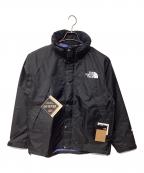 THE NORTH FACEザ ノース フェイス）の古着「マウンテンレインテックスジャケット（トレッキングウェア/レインウェア)」｜ブラック