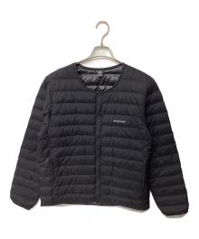 mont-bell（モンベル）の古着「スペリオダウン ラウンドネックジャケット」｜ブラック