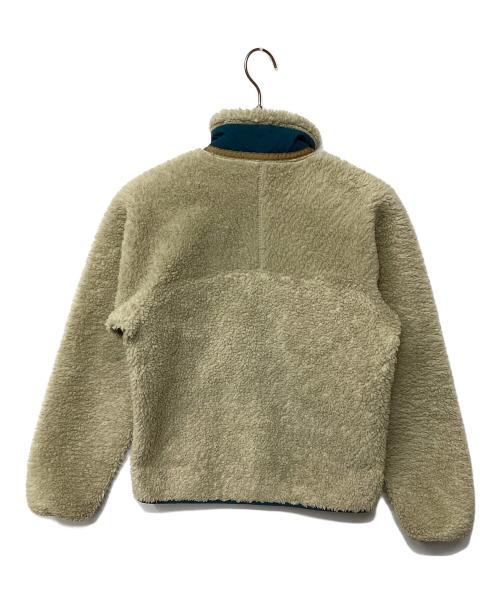 Patagonia（パタゴニア）Patagonia (パタゴニア) クラシックレトロXジャケット ベージュ×グリーン サイズ:XSの古着・服飾アイテム