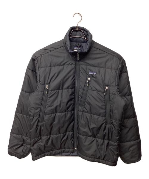 Patagonia（パタゴニア）Patagonia (パタゴニア) パフジャケット ブラック×ネイビー サイズ:Lの古着・服飾アイテム