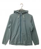 Patagoniaパタゴニア）の古着「ストレッチ・テール・プレーニング・フーディ（トレッキングウェア)」｜セージ