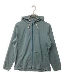 Patagonia（パタゴニア）の古着「ストレッチ・テール・プレーニング・フーディ（トレッキングウェア)」｜セージ