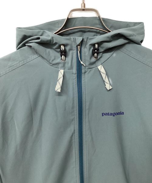 Patagonia（パタゴニア）Patagonia (パタゴニア) ストレッチ・テール・プレーニング・フーディ（トレッキングウェア) セージ サイズ:Mの古着・服飾アイテム