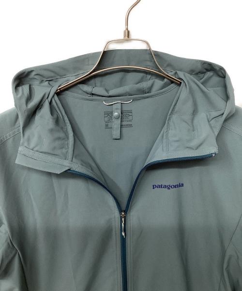 Patagonia（パタゴニア）Patagonia (パタゴニア) ストレッチ・テール・プレーニング・フーディ（トレッキングウェア) セージ サイズ:Mの古着・服飾アイテム
