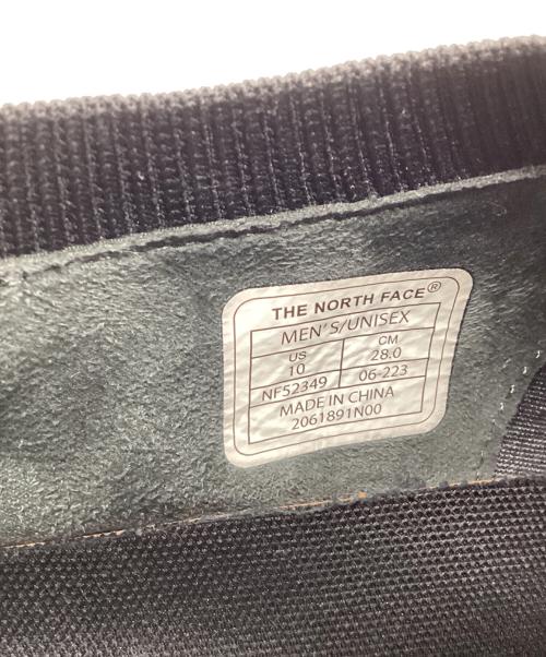 THE NORTH FACE（ザ ノース フェイス）THE NORTH FACE (ザ ノース フェイス) スニーカー ブラック サイズ:28cmの古着・服飾アイテム