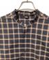 BLACK BRICK (ブラックブリック) Hybrid Merino Band Collar Shirt（トレッキングウェア) ネイビー×ブラウン サイズ:L：20000円