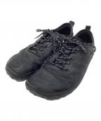 VIVOBARE FOOTビボベアフット）の古着「TRACKER LEATHER AT LOW」｜ブラック