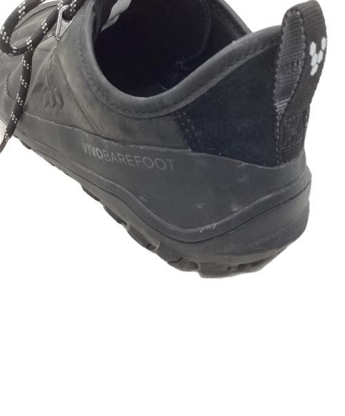 VIVOBARE FOOT（ビボベアフット）VIVOBARE FOOT (ビボベアフット) TRACKER LEATHER AT LOW ブラック サイズ:42の古着・服飾アイテム