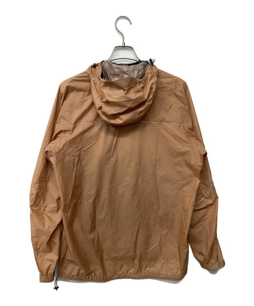 and wander（アンドワンダー）and wander (アンドワンダー) 3L UL rain jacket（トレッキングウェア/レインウェア) オレンジ サイズ:Lの古着・服飾アイテム