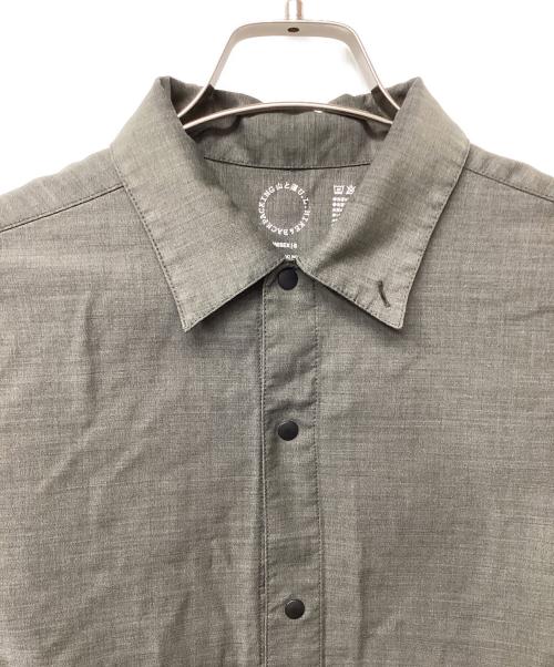 山と道（ヤマトミチ）山と道 (ヤマトミチ) Merino Shirt（トレッキングウェア) グレー サイズ:Sの古着・服飾アイテム