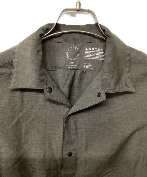 山と道（ヤマトミチ）山と道 (ヤマトミチ) Merino Shirt（トレッキングウェア) グレー サイズ:Sの古着・服飾アイテム