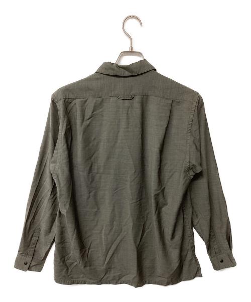 山と道（ヤマトミチ）山と道 (ヤマトミチ) Merino Shirt（トレッキングウェア) グレー サイズ:Sの古着・服飾アイテム