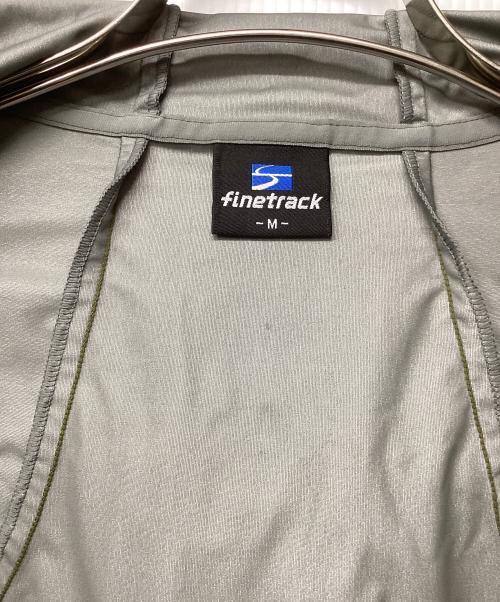 finetrack（ファイントラック）finetrack (ファイントラック) フロウラップフーディ（トレッキングウェア) オリーブ サイズ:Mの古着・服飾アイテム