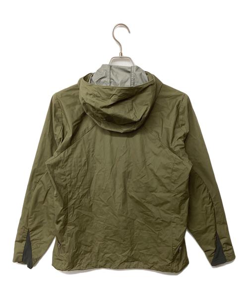 finetrack（ファイントラック）finetrack (ファイントラック) フロウラップフーディ（トレッキングウェア) オリーブ サイズ:Mの古着・服飾アイテム