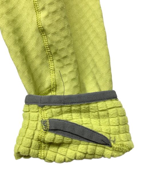 Patagonia（パタゴニア）Patagonia (パタゴニア) R1 プルオーバー フーディ メンズ（トレッキングウェア) イエロー×グレー サイズ:Mの古着・服飾アイテム
