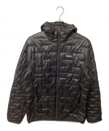 Patagonia（パタゴニア）の古着「メンズ・マイクロ・パフ・フーディー」｜ブラック