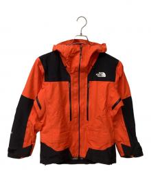 THE NORTH FACE（ザ ノース フェイス）の古着「GTXプロジャケット（トレッキングウェア/レインウェア)」｜ブラック×オレンジ