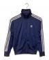 adidas（アディダス）の古着「ジャージトップ」｜ネイビー