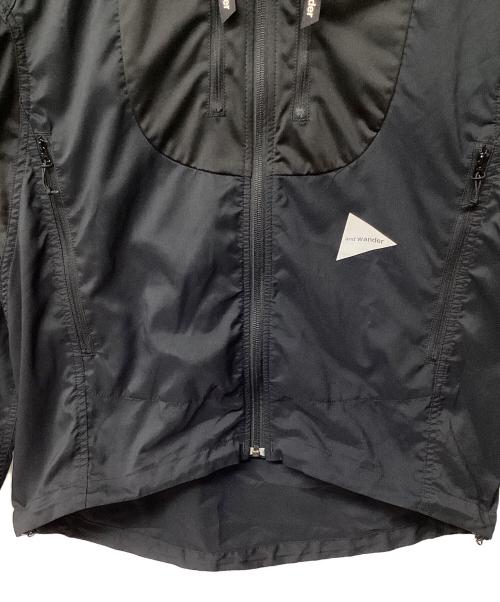 and wander（アンドワンダー）and wander (アンドワンダー) Trek Jacket ブラック サイズ:Lの古着・服飾アイテム