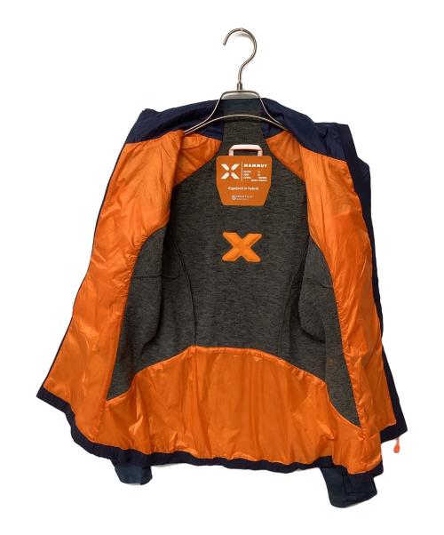 MAMMUT（マムート）MAMMUT (マムート) アイガーヨッホ インサレーション ハイブリッド ジャケット(トレッキングウェア) ネイビー サイズ:Mの古着・服飾アイテム