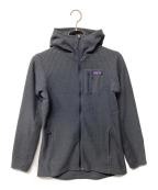 Patagoniaパタゴニア）の古着「R1エア・フルジップ・フーディ（トレッキングウェア)」｜ブルー