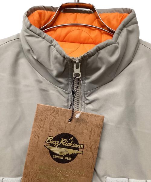 BUZZ RICKSON'S（バズリクソンズ）BUZZ RICKSON'S (バズリクソンズ) Type PCU LEVEL7 VEST THINSULATE グレー×オレンジ サイズ:L 未使用品の古着・服飾アイテム