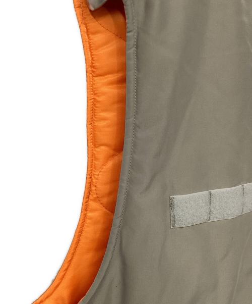 BUZZ RICKSON'S（バズリクソンズ）BUZZ RICKSON'S (バズリクソンズ) Type PCU LEVEL7 VEST THINSULATE グレー×オレンジ サイズ:L 未使用品の古着・服飾アイテム