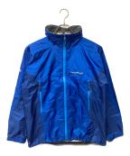 mont-bellモンベル）の古着「ストームクルーザー ジャケット（トレッキングウェア/レインウェア)」｜ブルー