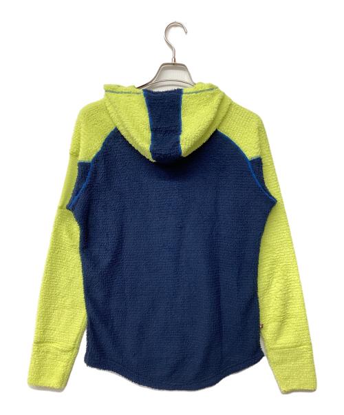 OMM（オリジナルマウンテンマラソン）OMM (オリジナルマウンテンマラソン) Core+ Hoodie（トレッキングウェア) ネイビー×イエロー サイズ:Mの古着・服飾アイテム