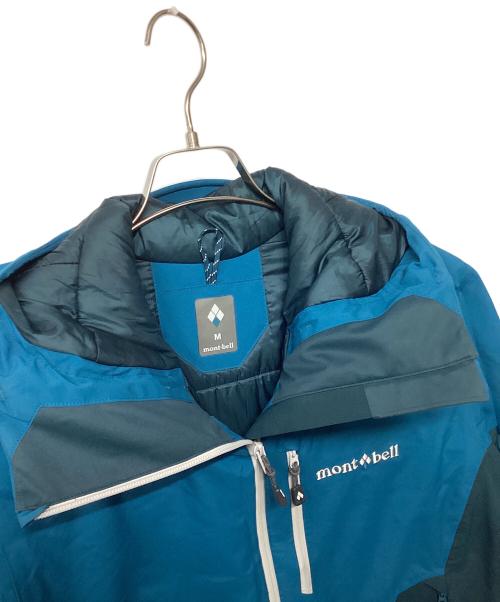 mont-bell（モンベル）mont-bell (モンベル) パウダーホップ パーカ（トレッキングウェア) ブルー サイズ:Mの古着・服飾アイテム