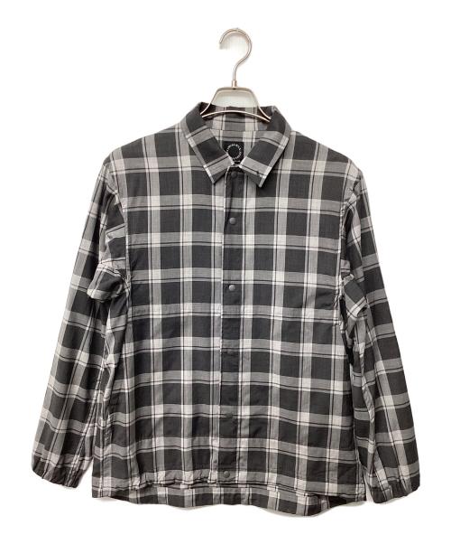 山と道（ヤマトミチ）山と道 (ヤマトミチ) β Merino Coach Shirt Jacket（トレッキングウェア) グレー サイズ:Sの古着・服飾アイテム