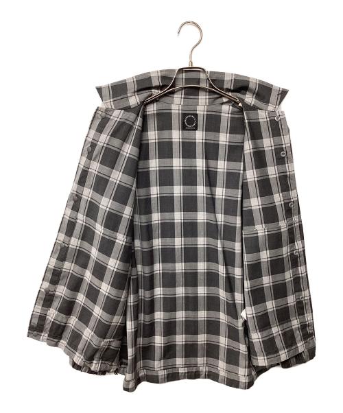 山と道（ヤマトミチ）山と道 (ヤマトミチ) β Merino Coach Shirt Jacket（トレッキングウェア) グレー サイズ:Sの古着・服飾アイテム
