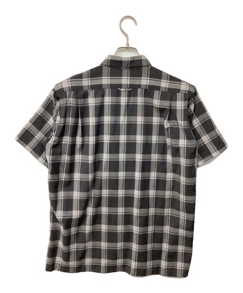 山と道（ヤマトミチ）山と道 (ヤマトミチ) Merino Short Sleeve Shirt（トレッキングウェア) グレー サイズ:Mの古着・服飾アイテム