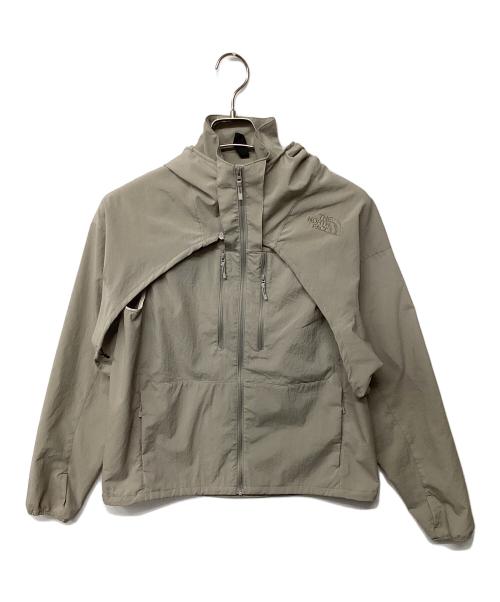 THE NORTH FACE（ザ ノース フェイス）THE NORTH FACE (ザ ノース フェイス) スワッシュジャケット（トレッキングウェア) ベージュ サイズ:Sの古着・服飾アイテム