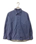 BURLAP OUTFITTER×SOLAバーラップアウトフィッター×ソラ）の古着「バックパッカーシャツ（トレッキングウェア)」｜ブルー