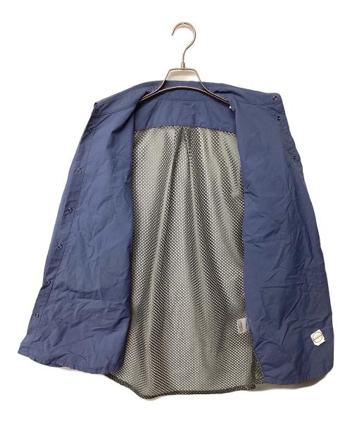 BURLAP OUTFITTER（バーラップアウトフィッター）BURLAP OUTFITTER (バーラップアウトフィッター) SOLA (ソラ) バックパッカーシャツ（トレッキングウェア) ブルー サイズ:Mの古着・服飾アイテム