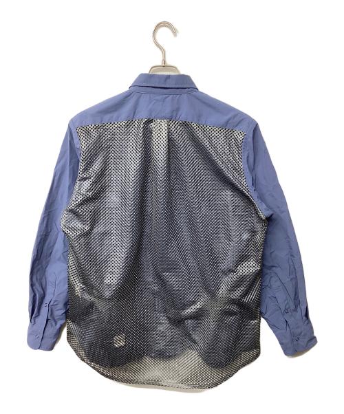 BURLAP OUTFITTER（バーラップアウトフィッター）BURLAP OUTFITTER (バーラップアウトフィッター) SOLA (ソラ) バックパッカーシャツ（トレッキングウェア) ブルー サイズ:Mの古着・服飾アイテム