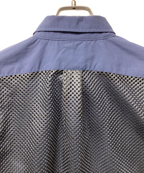 BURLAP OUTFITTER（バーラップアウトフィッター）BURLAP OUTFITTER (バーラップアウトフィッター) SOLA (ソラ) バックパッカーシャツ（トレッキングウェア) ブルー サイズ:Mの古着・服飾アイテム