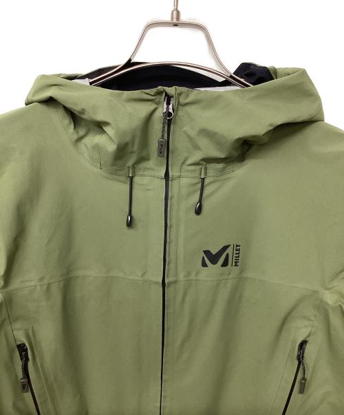 MILLET（ミレー）MILLET (ミレー) ティフォン50000 ストレッチ ジャケット（トレッキングウェア/レインウェア) オリーブ サイズ:Mの古着・服飾アイテム