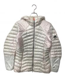 MAMMUT（マムート）の古着「アイガーヨッホ アドバンスド インサレーション フーデット ジャケット」｜ライトピンク