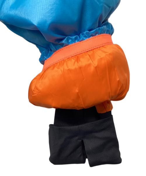 MAMMUT（マムート）MAMMUT (マムート) アイガーヨッホ プロ インサレーション フーデット ジャケット（トレッキングウェア) スカイブルー×オレンジ サイズ:Lの古着・服飾アイテム
