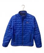 Patagoniaパタゴニア）の古着「ナノパフジャケット（トレッキングウェア)」｜ブルー