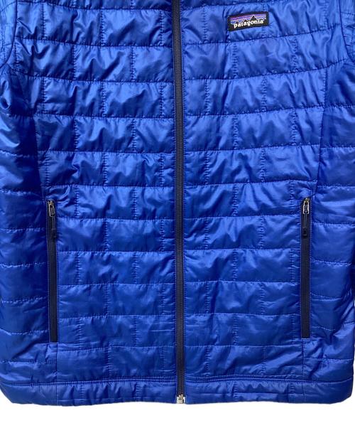Patagonia（パタゴニア）Patagonia (パタゴニア) ナノパフジャケット（トレッキングウェア) ブルー サイズ:Sの古着・服飾アイテム