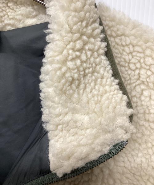 Patagonia（パタゴニア）Patagonia (パタゴニア) クラシック・レトロX・ジャケット ホワイト×グリーン サイズ:Mの古着・服飾アイテム